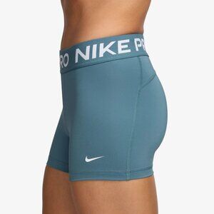 NIKE NWT Pro 3" Shorts Stretch Supportive Dri-Fit Pull-On Gym Training Womens XS